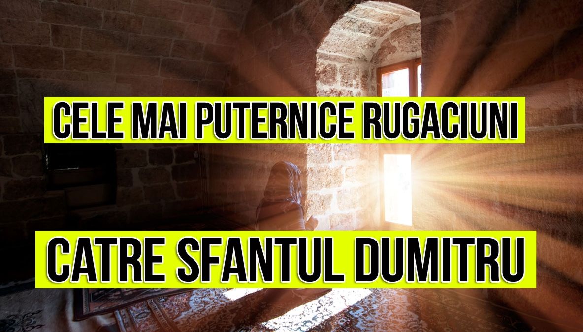 Rugaciuni catre Sfantul Dumitru, Izvoratorul de Mir