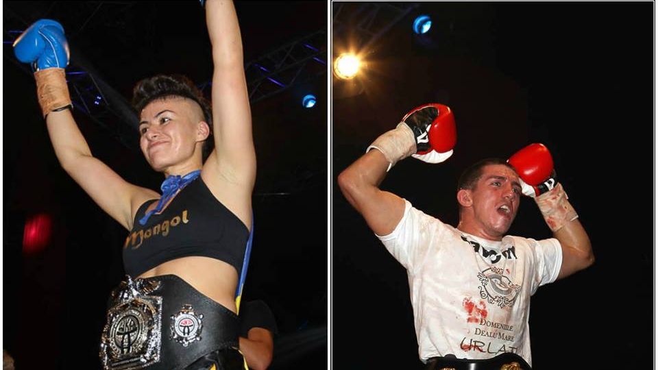 Doi români au devenit, în premieră, campioni mondiali în versiunea WTKA Pro