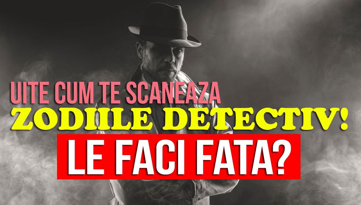 Uite cum te scanează zodiile detectiv! Le faci faţă? 