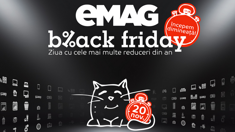 Black Friday 2015. 20 de reduceri eMAG care merită banii