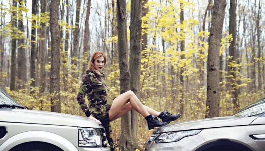 Roxana Ciuhulescu, pictorial fierbinte la Snagov