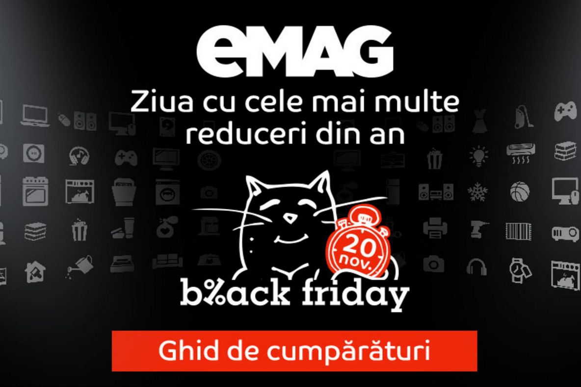 eMAG face anunțul oficial despre Black Friday 2015 – Cum să nu ratezi cele mai importante oferte