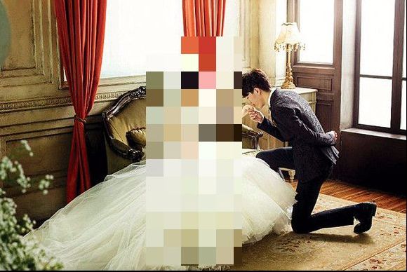 E pe moarte, dar a făcut o nuntă de pomină. Nuntaşii au înmărmurit când i-au văzut mireasa