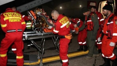 Incendiu Colectiv. Doi pacienţi răniţi, transferaţi la un spital din Germania, marţi seară