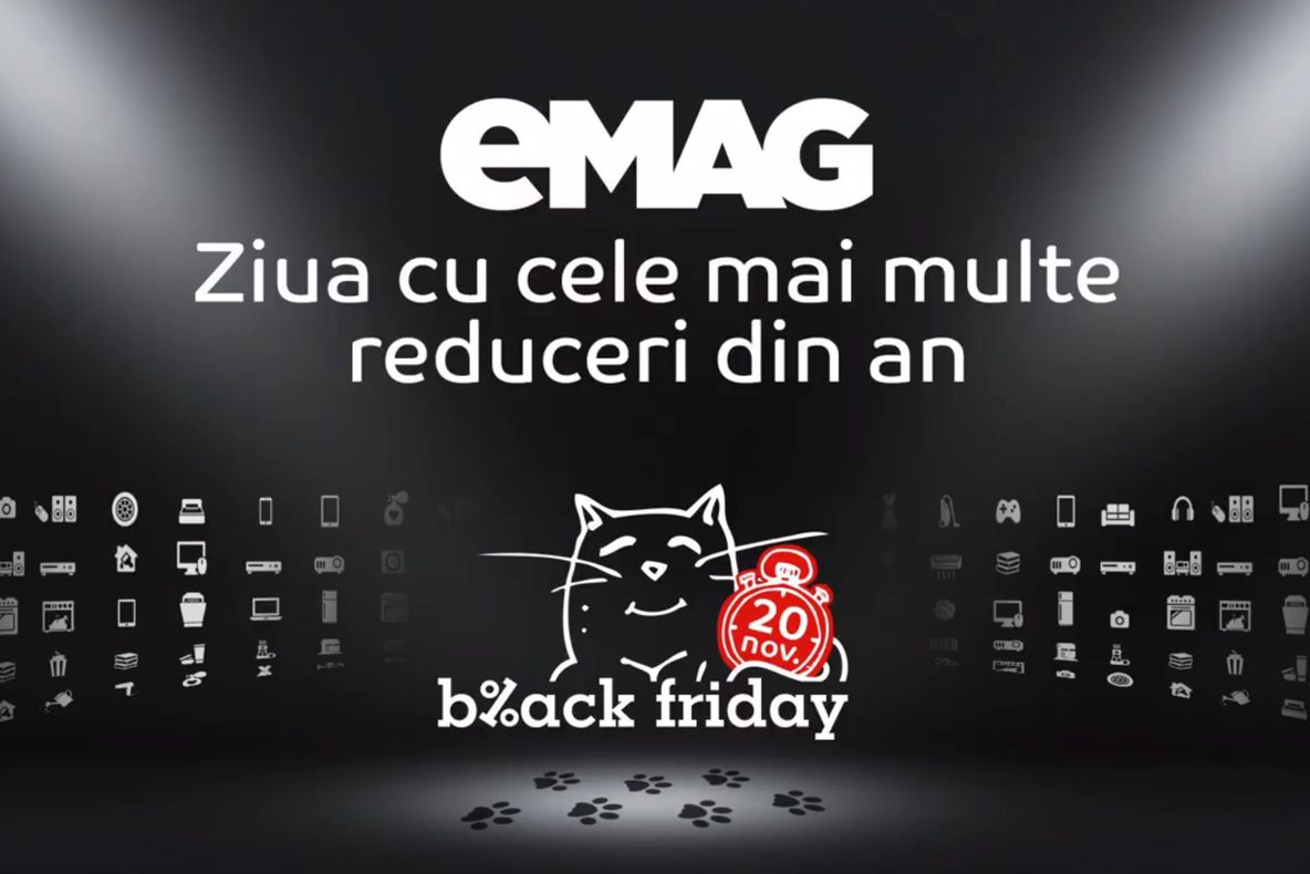 GALERIE FOTO&VIDEO incredibilă - Cum arată depozitul eMAG pregătit pentru Black Friday 2015
