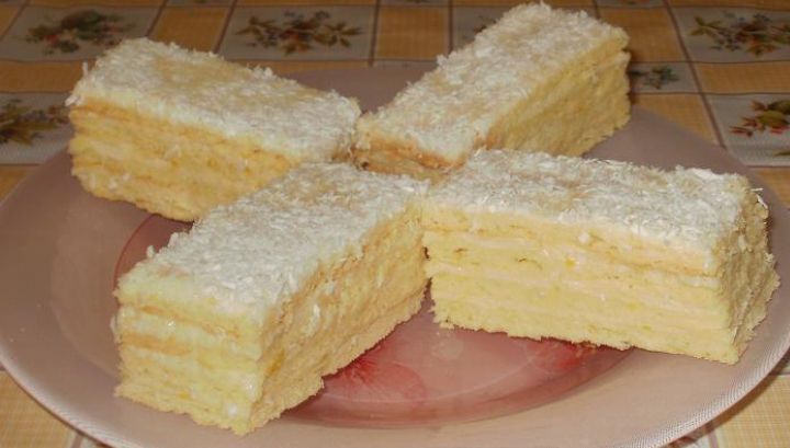 Cea mai bună prăjitură cu cremă de lămâie. Gata în 30 de minute!