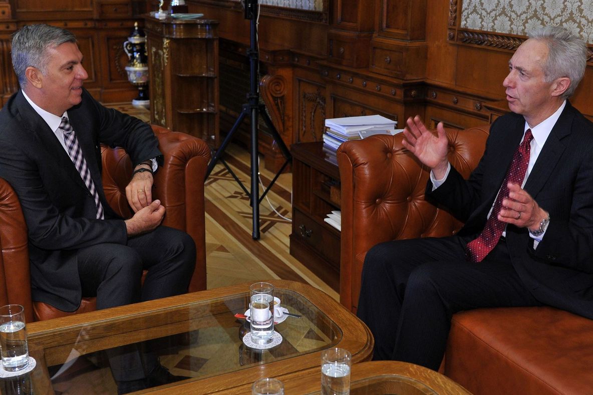 Valeriu Zgonea a avut o întrevedere cu ambasadorul SUA (surse)