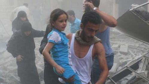 E strigător la cer! Câți copii au fost uciși în războiul din Siria în 2015