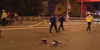 Accident grav pe DN1, la ieşirea din Bucureşti. Două persoane au fost grav rănite 