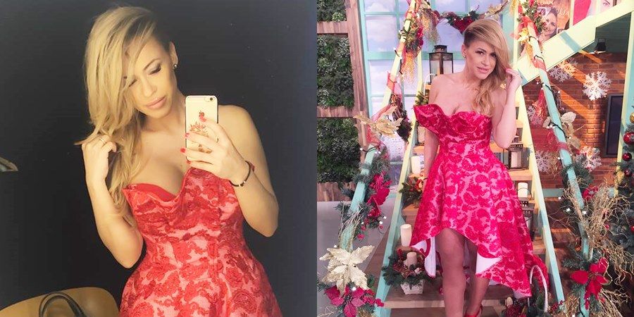 Anda Adam, apariţie surprinzătoare la o lună de la naştere fiicei sale - FOTO