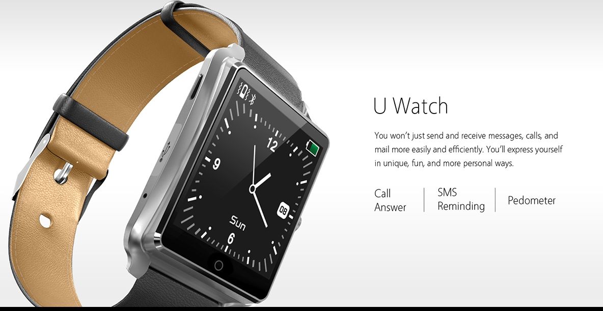 Bluboo Uwatch, ofertă incredibilă. Un smartwatch la 100 lei!