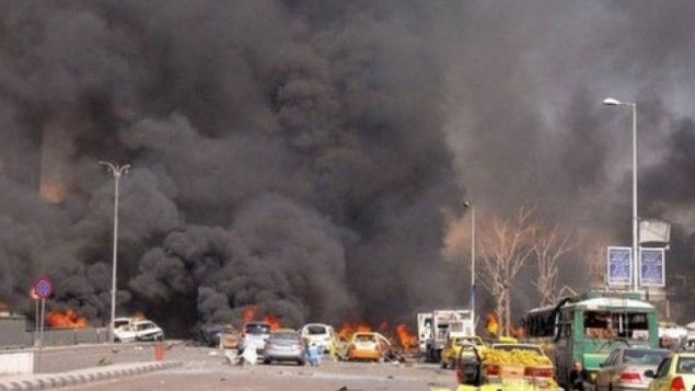 Dublu atentat la Damasc, cu zeci de morţi şi răniţi