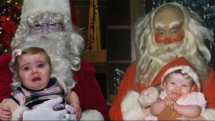 GALERIE FOTO. Au vrut câteva poze frumoase cu Moş Crăciun. Iată cum au ieşit!