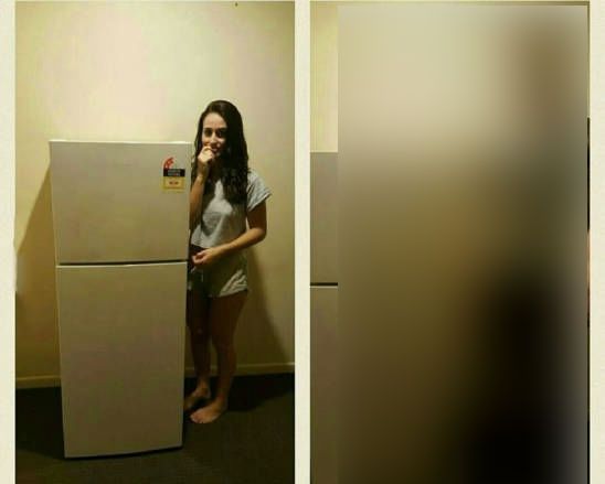 Și-a trimis iubita să cumpere frigiderul. Când a văzut rezultatul a încremenit
