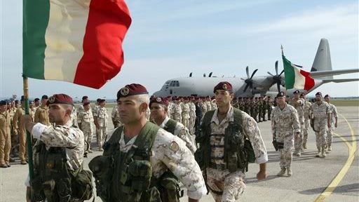 Italia trimite 450 de militari în Irak, pentru a proteja barajul de la Mosul