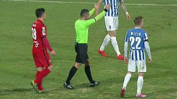 Scandal la meciul Dinamo-CSMS Iași. Meciul, încheiat la egalitate 