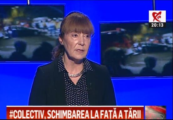 Monica Macovei: Morții din #Colectiv nu vor aduce nicio schimbare în clasa politică din România