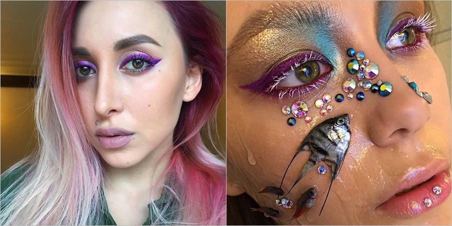 Tânăra care a pus pe jar iubitorii animalelor. Cum arată machiajele "profesioniste" făcute de ea