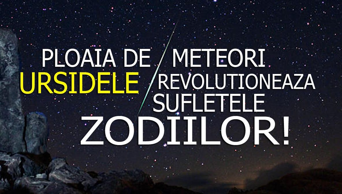 Ploaia de meteori. Ursidele revoluționează sufletele zodiilor! Ce se întâmplă până pe 23 decembrie
