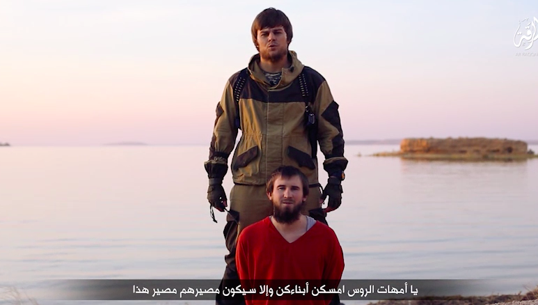 Un presupus spion rus, decapitat de un conațional din ISIS. Amenințări pentru "câinele" Putin