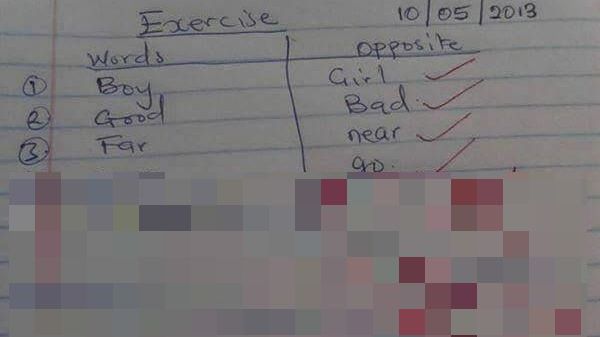 Răspunsul unui elev la un test banal. Învăţătoarea a rămas mască: "Nu eşti în toate minţile!"