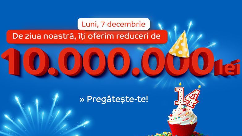 Ziua eMAG - ultimele 8 ore de mari reduceri. TOP oferte - LIVE