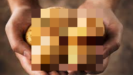 Cum arată cartoful de 1 milion de euro