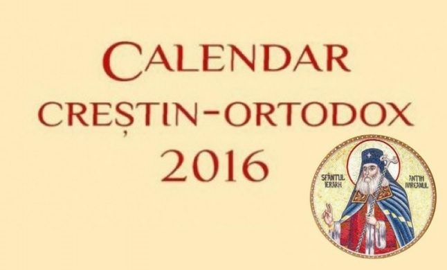 Sărbătoare, astăzi, pentru creştin-ortodocşi. Mari sfinţi sunt pomeniţi în calendar