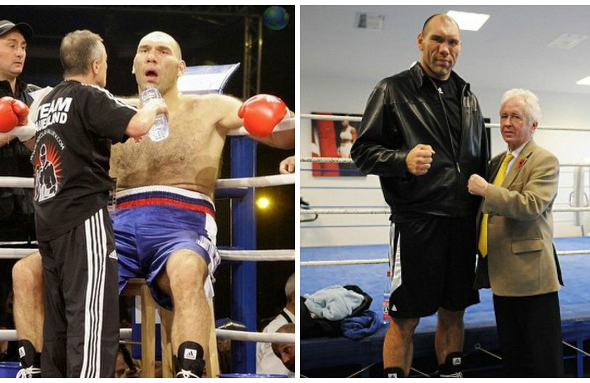 Frumoasa și bestia. Cum arată acest uriaș boxer alături de soția sa de 1.50 metri