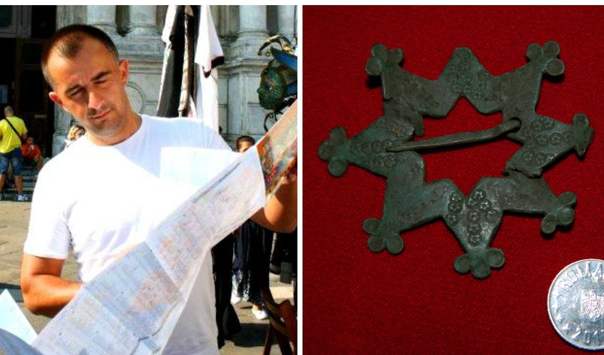 A avut o "senzație ciudată" și a început să sape pe deal. Ce a găsit un nemțean sub pământ e uimitor