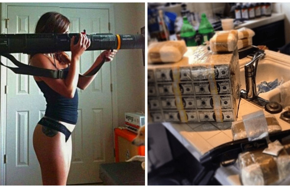 Imagini șocante. Viața beizadelelor de traficanți de droguri. Fotografii din altă lume