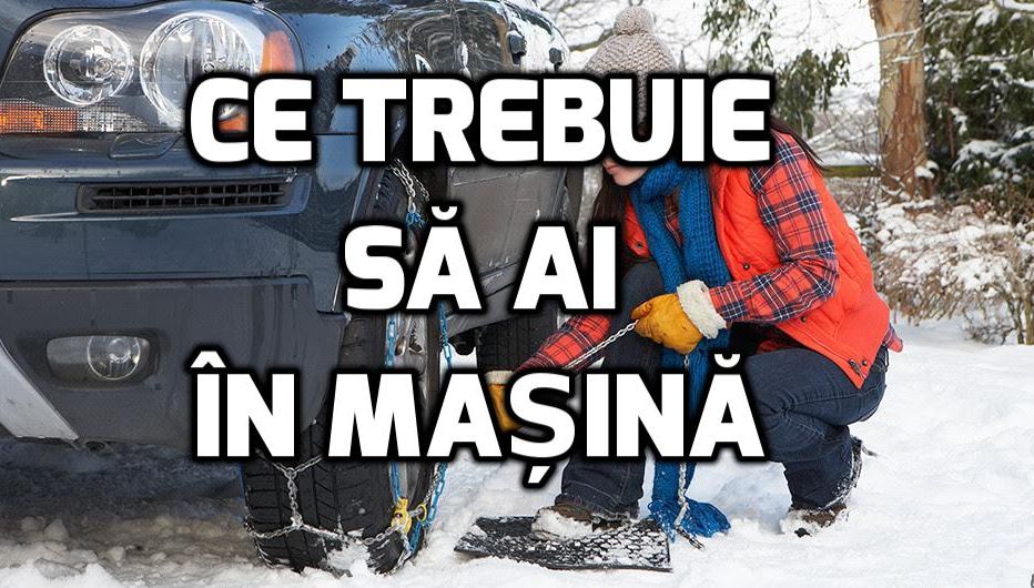 eMAG: Ce trebuie să ai neaparat în mașină, pe timp de iarnă, și cât te costă să le cumperi la eMAG