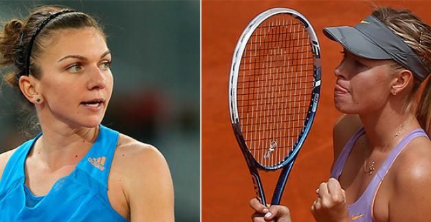 Simona Halep, "înțepată" de Sharapova în prima zi a anului