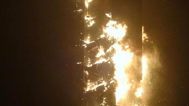 Incendiu violent în Dubai. MAE român: Nu există români printre victime