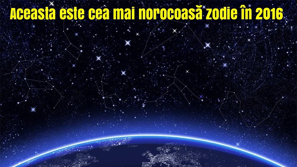 Aceasta este cea mai norocoasă zodie în 2016