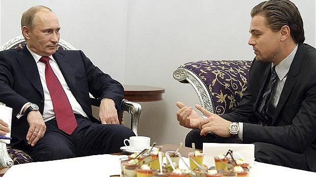 INCREDIBIL! Ce legătură există între Leonardo Di Caprio şi Vladimir Putin
