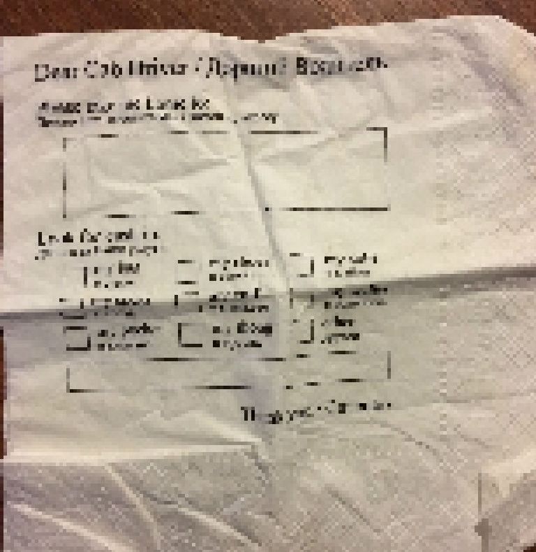 Cum arată un șervețel într-un bar din Rusia. Imaginea care a stârnit hohote de râs