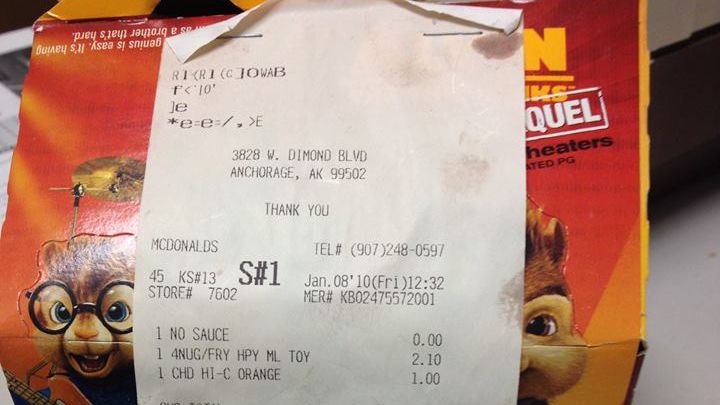 N-o să-ţi vină să crezi! Cum arată un meniu pentru copii de la McDonald's, după 6 ani