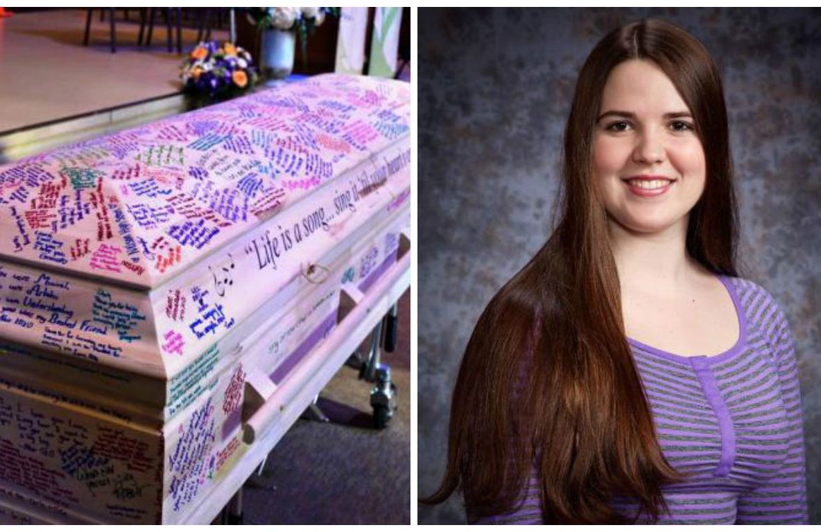 A murit la 18 ani, în urma unei grele suferințe. Ce a apărut pe sicriul ei alb...este cutremurător