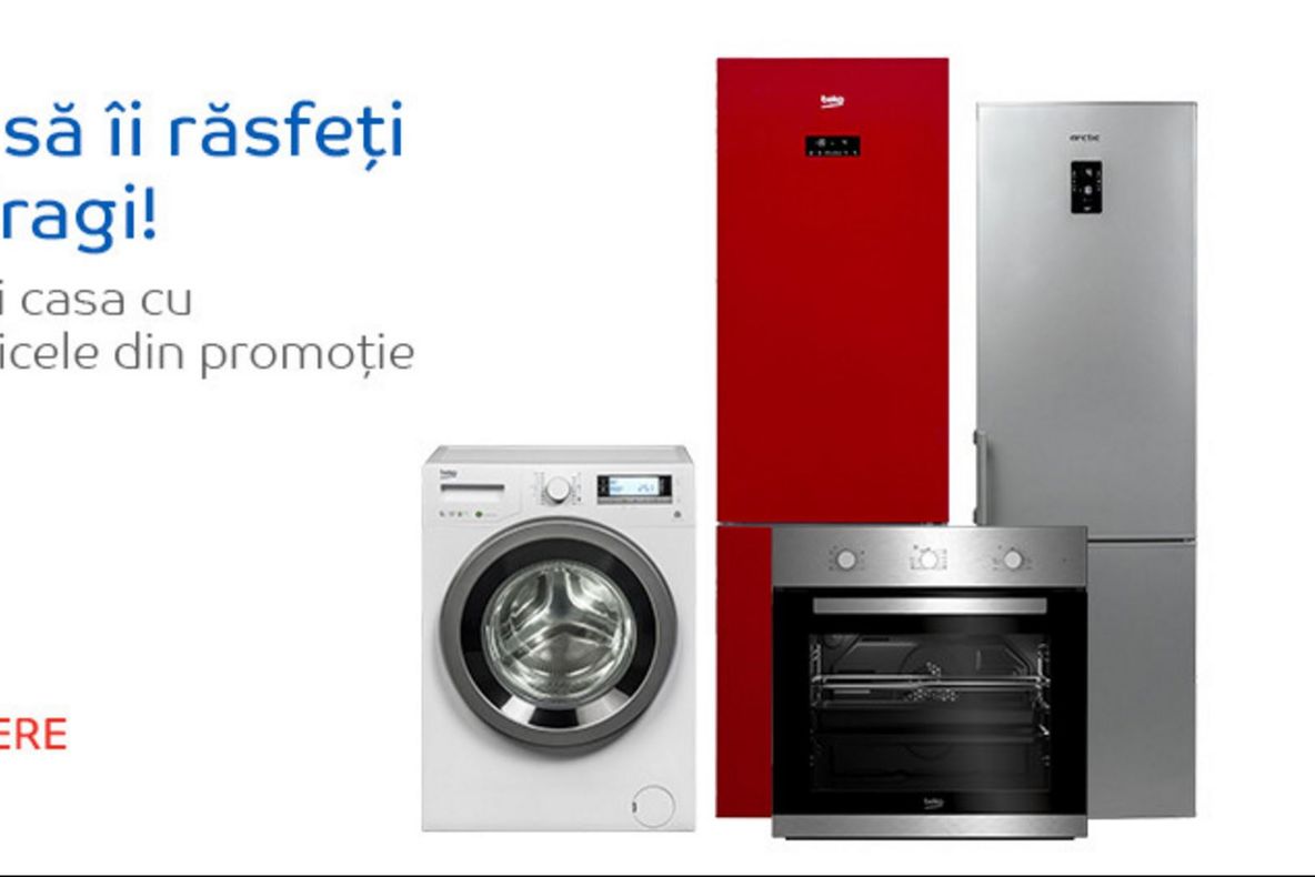 eMAG.ro – 5 ocazii de neratat din promotia uriasa pentru electrocasnice mari
