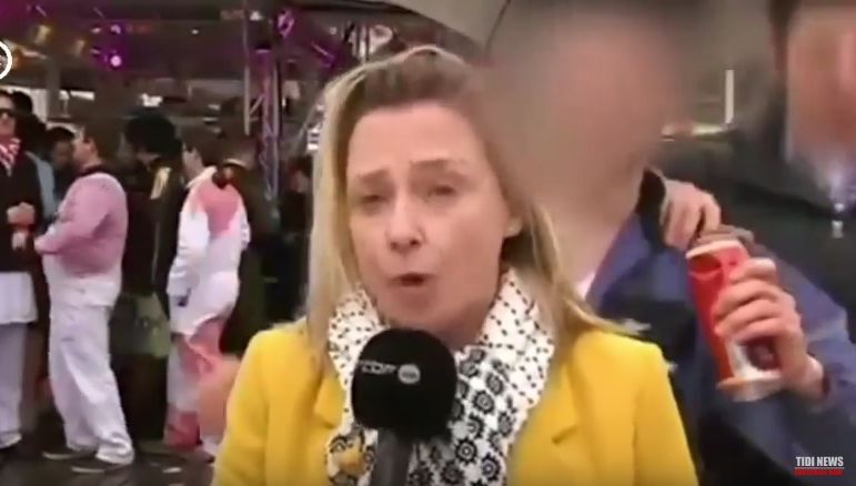 O jurnalistă, hărţuită sexual în timpul unei transmisiuni în direct. "Am fost şocată"