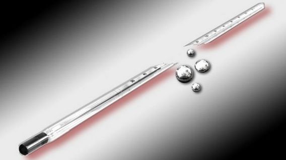 Cum cureți mercurul după ce ai spart un termometru