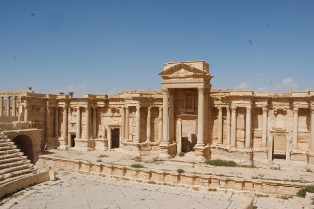 Primele imagini cu situl istoric Palmira, după zece luni de ocupaţie ISIS