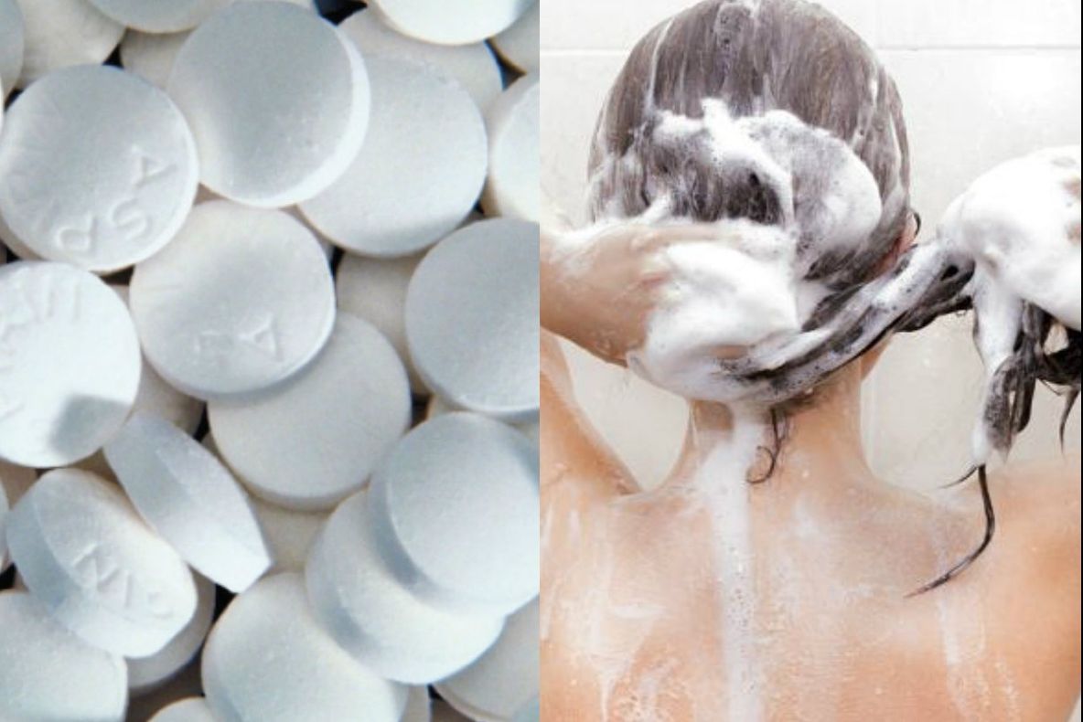 Pune două aspirine în șampon. Rezultatul se va vedea după prima spălare. Vei rămâne uimită!