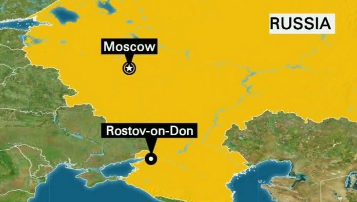 Un avion s-a prăbușit în sudul Rusiei: 62 de morți