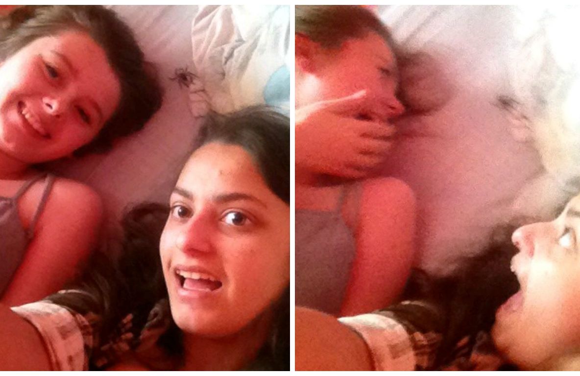 De la un selfie amuzant la momente de groază. Ce s-a întâmplat?