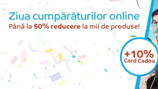 eMAG – Promotie soc! Doar azi preturile scad cu 50% la mii de produse. E ziua cumparaturilor online