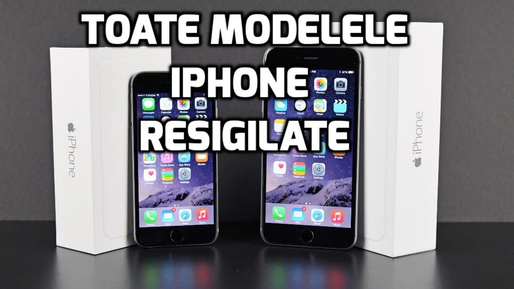 eMAG – Toate modelele de iPhone resigilate, la preturi incredibil de bune