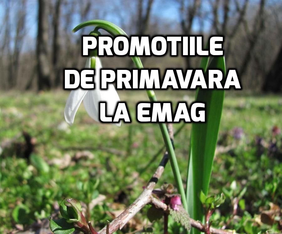 eMAG: Oferta intr-un picior, ghici promotie ce-i? Mare surpriza de la cel mai mare magazine online