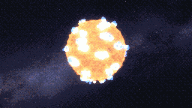 Premieră la NASA. Explozia unei stele gigant s-a produs sub ochii astronomilor